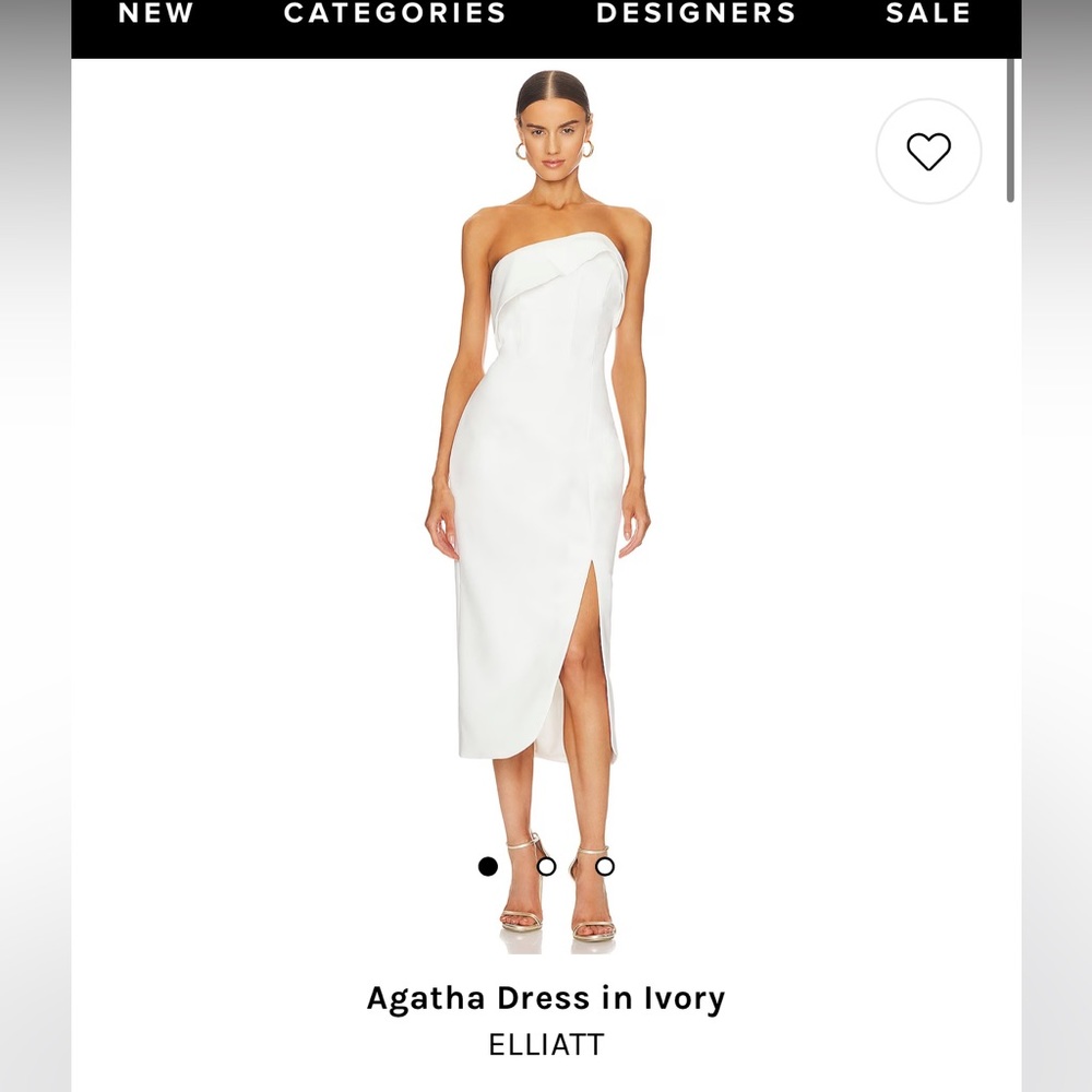 Elliatt Agatha dress in ivory